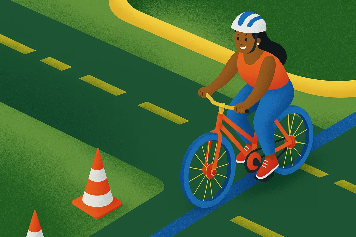 Apprentissage du vélo